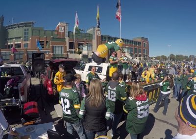 tickets tailgate party packers bay green already