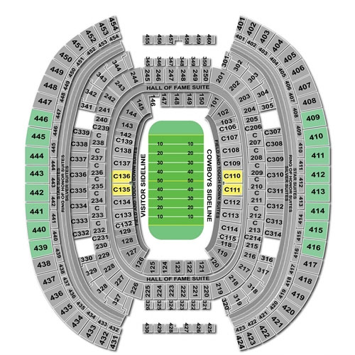 dallas cowboys vip tour tickets